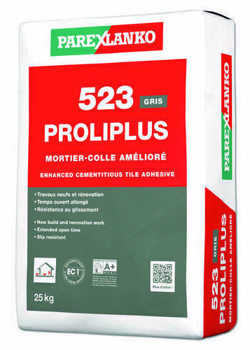 Mortier Colle Proliplus Gris Sac De Kg Gedimat Fr