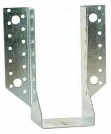 Sabot ailes ext�rieures acier galvanis� larg.60mm haut.70mm �p.2mm - Gedimat.fr - Mat�riaux de construction - Bricolage - D�coration