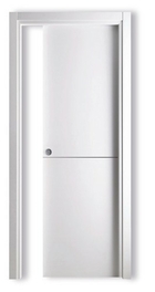 Porte coulissante DYVA mélaminé blanc avec habillage et couvre-joint assortis haut.2,04m larg.73cm - Gedimat.fr - Matériaux de construction - Bricolage - Décoration