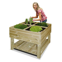 Jardin potager sur pied trait� autoclave 1m x 1m haut.80cm  - GEDIMAT - Mat�riaux de construction - Bricolage - D�coration
