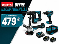 Offre exceptionnelle Makita – Jusqu’� �puisement des stocks !