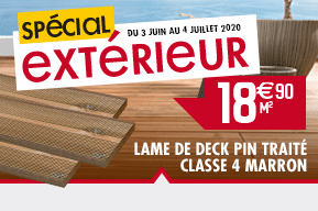 PROMOTION Spécial Extérieur