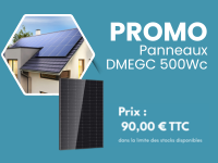 Promo panneaux solaires DMEGC 500Wc