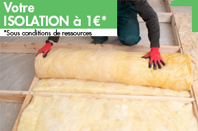 Votre isolation à 1¤
