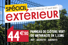 Spécial Travaux extérieurs