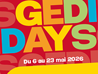 Les Gedidays sont de retour chez Gedimat !