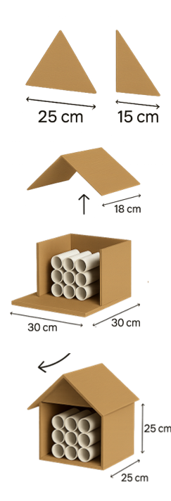 tapes de fabrication du calendrier de l'avent DIY