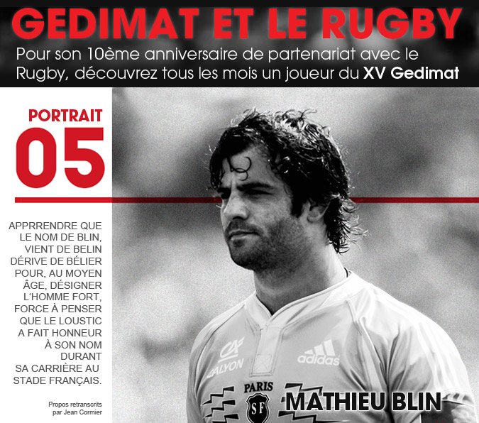 10 ans - Gedimat et le Rugby - Mathieu Blin