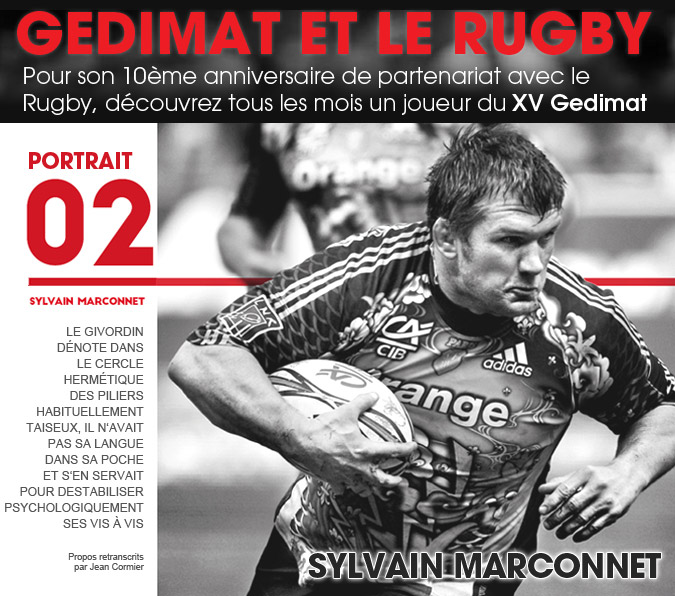 10 ans - Gedimat et le Rugby - Sylvain Marconnet