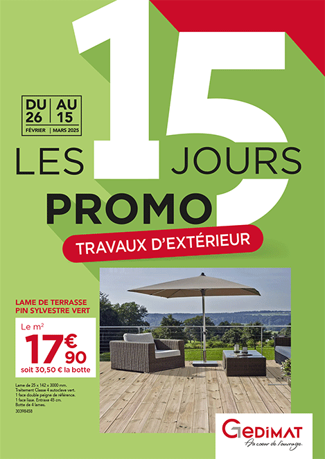 Promotion du 26 fvrier au 15 mars