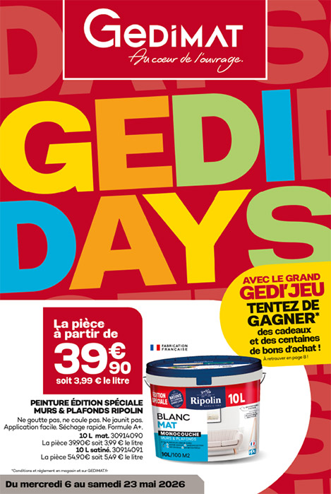 Promotion du 6 au 23 mai 2026