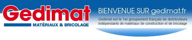 Bienvenue sur le site www.gedimat.fr