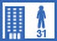 Rsistance  l'usure Class 31 : salle  manger, chambre d'enfant, chambre d'htel (Commercial modr)
