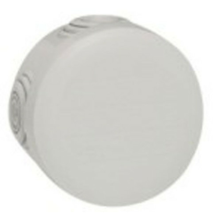 Boîte de dérivation LEGRAND PLEXO étanche ronde diam.70mm haut.45mm coloris gris - Gedimat.fr