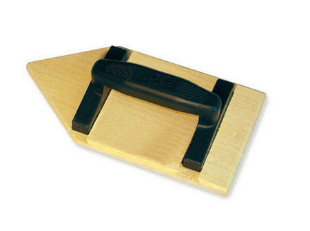 Taloche bois pointue semelle mousse larg.14cm long.27cm - Gedimat.fr