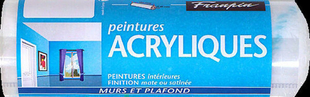 Manchon polyester tiss pour rouleau peinture spcial acrylique diam.4cm larg.18cm - Gedimat.fr