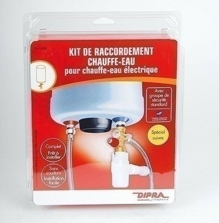 Accessoire universel en kit pour chauffe-eau - Gedimat.fr