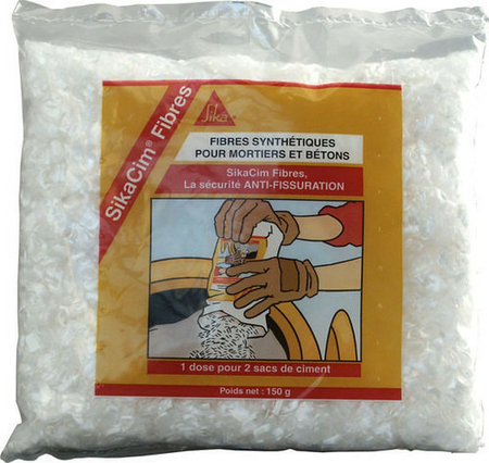 Fibre pour béton SIKACIM dose de 150g - Gedimat.fr