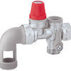 Groupe de sécurité pour chauffe-eau diam.20x27mm échappement diam.26x34mm 7 bars NF - Gedimat.fr