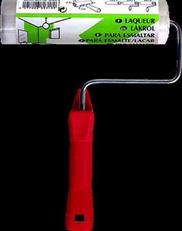 Rouleau polyester fibres rases manche polypropylène creux larg.180mm diam.40mm - Gedimat.fr