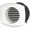 Bouche de ventilation pour VMC simple flux et double flux long.10cm diam.8cm blanc - Gedimat.fr