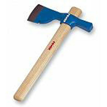 Hâchette de plâtrier acier chromé 600g manche bois frêne verni 37cm - Gedimat.fr