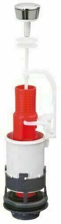 Mécanisme de chasse d'eau à bouton poussoir simple - Gedimat.fr