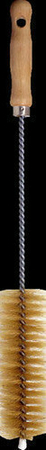 Goupillon à peindre fibres soies manche bois verni long.totale 57cm - Gedimat.fr