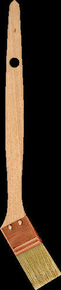 Brosse coude sur chant fibres soies manche bois brut ponc 40mm - Gedimat.fr