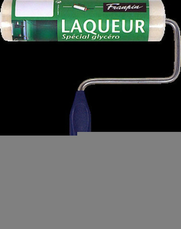 Rouleau polyester tissé pour finition brillante manche polypropylène creux larg.180mm diam.40mm - Gedimat.fr