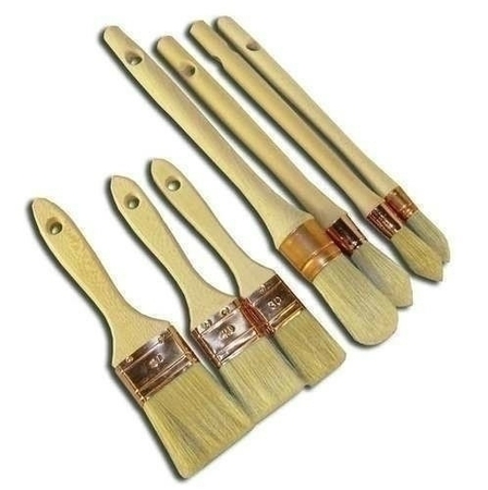 Brosse plate à rechampir et pouce lot de 7 pièces - Gedimat.fr