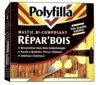 Mastic bois Boîte 2 x 250g - Gedimat.fr