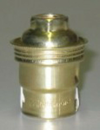 Douille électrique laiton culot à baionnette B22 simple bague - Gedimat.fr