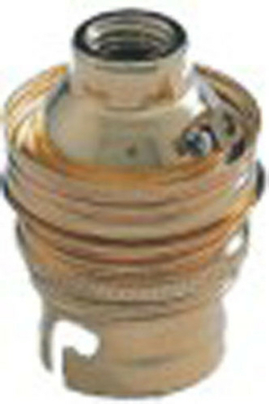 Douille électrique laiton culot à baionnette B22 double bague - Gedimat.fr