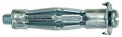 Chevilles métalliques pour corps creux HM-S TH 8x55mm avec vis métrique 10 pièces - Gedimat.fr