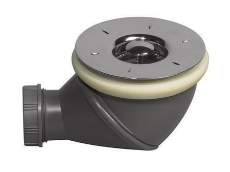 Bonde de douche JAMES orientable 360° diam.90mm chromé - Gedimat.fr