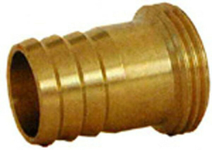 Raccord cannel en laiton diam.15mm avec collier - Gedimat.fr
