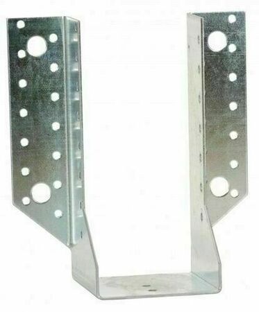 Sabot ailes extérieures T500 acier galvanisé larg.140mm haut.180mm ép.2mm - Gedimat.fr