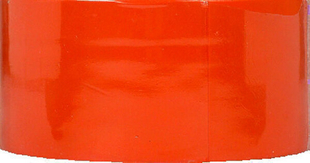 Ruban de marquage support PVC rouleau de 33m larg.50mm orange - Gedimat.fr