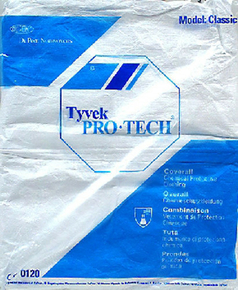 Combinaison de protection en tyvek avec cagoule Pro taille XL blanc - Gedimat.fr