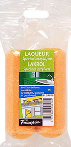 Manchon mousse floque pour rouleau laqueur spcial acryl larg.100mm diam.15mm lot de 2 pices - Gedimat.fr