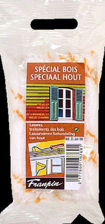 Manchon microfibres polyester pour rouleau spécial traitement des bois et produits fluides larg.110 mm en sachet de 2 pièces - Gedimat.fr