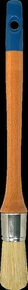 Brosse pouce mlange soies fibres synthtiques spcial acryl professionnel manche bois verni n4 diam.25mm - Gedimat.fr