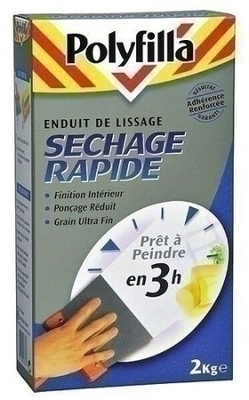 Enduit lissage poudre sechage rapide 1 kg - Gedimat.fr
