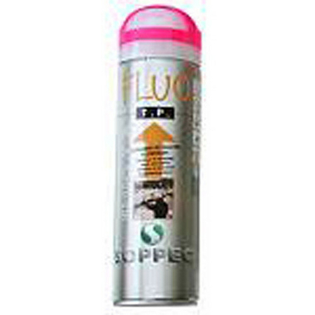 Traceur de chantier fluorescent T.P. coloris cerise - Gedimat.fr