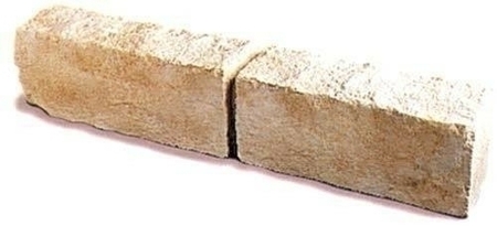 Bordurette CLASSIQUE en pierre reconstituée ép.7,5cm haut.10cm long.50cm coloris Gironde - Gedimat.fr