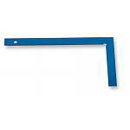 Equerre de maçon acier long.60cm coloris bleu - Gedimat.fr