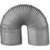 Gaine souple PVC gris diam.100mm long.6m - Gedimat.fr