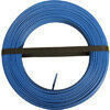 Câble électrique unifilaire cuivre H07VU section 1,5mm² coloris bleu en bobine de 100m - Gedimat.fr