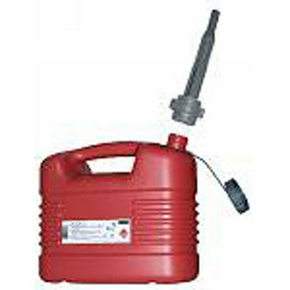 Jerrican hydrocarbure plastique rouge 10 litres - Gedimat.fr